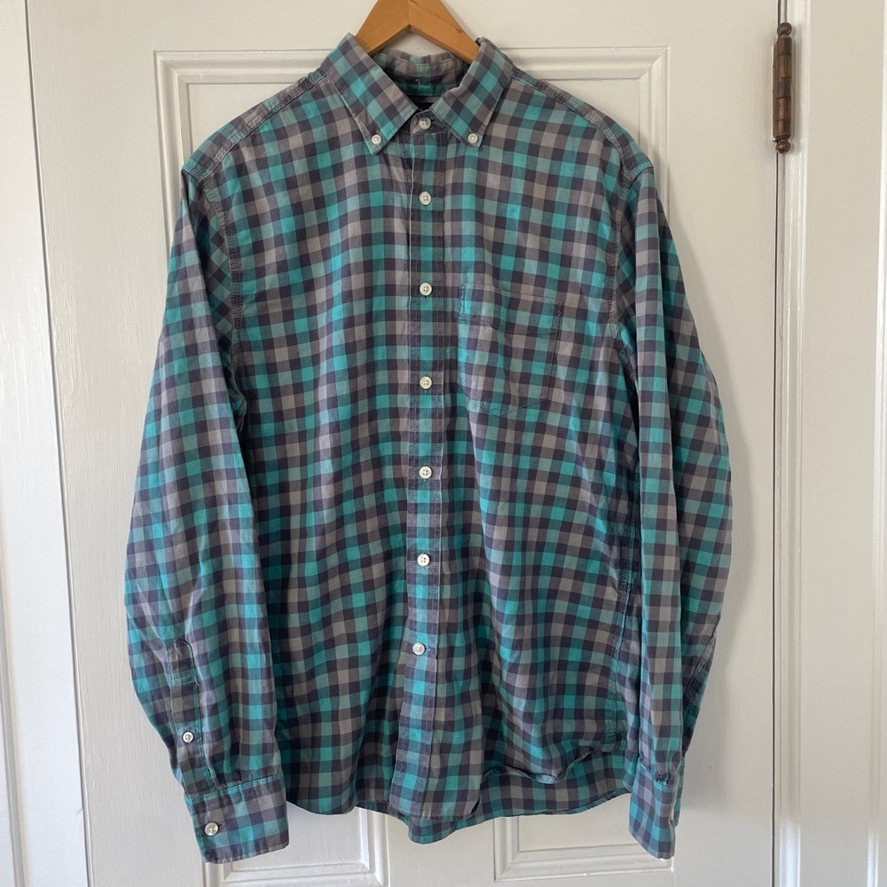 Gap Plaid Button Down Shirt